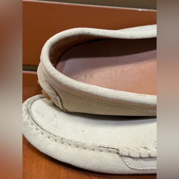 Women's Cream Moccasins - Picture 7 of 9